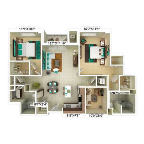 Floor Plan  a group of trees with different colors on a purple and white background