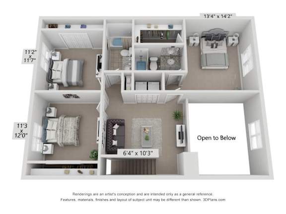 Floor Plan  the outlook floor plan  studio apartment  2808 sq ft