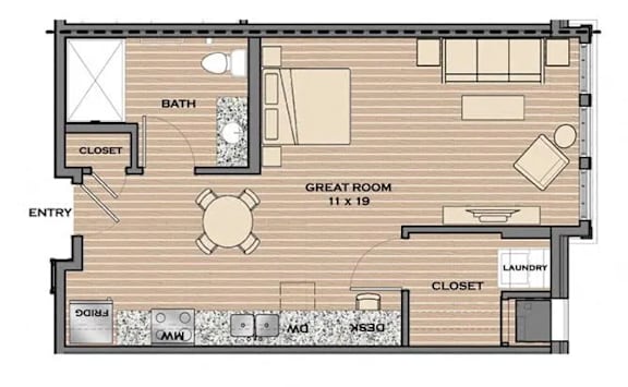Floor Plan  The Avenue II (J)