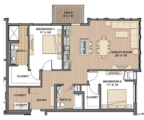 Floor Plan  The Boardwalk