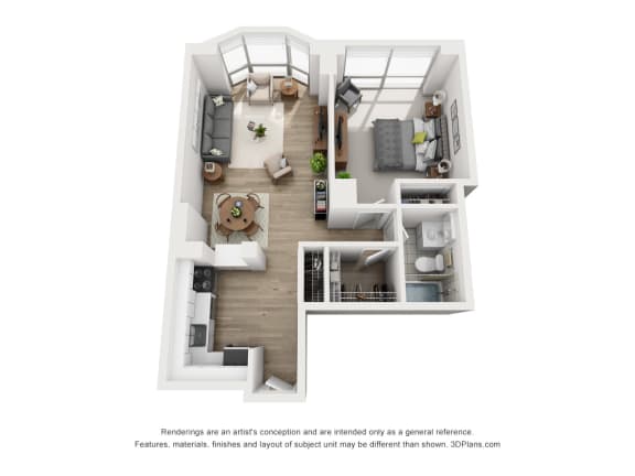 Floor Plan  bedroom floor plan  the residences at