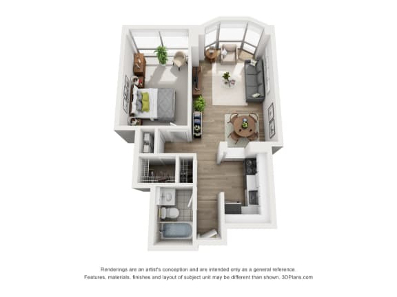 Floor Plan  bedroom floor plan  the residences at