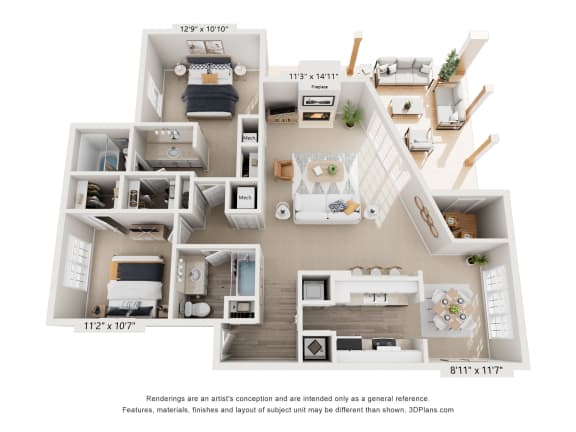 Floor Plan  Cypress