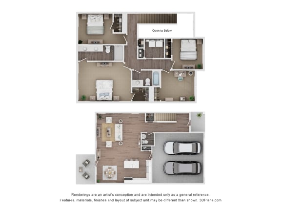 Floor Plan  a floor plan of a house with a bedroom and a living room