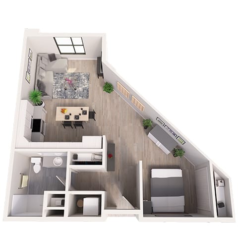 Floor Plan  B5-2 Studio