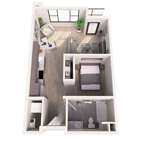 Floor Plan  A4-2 Studio