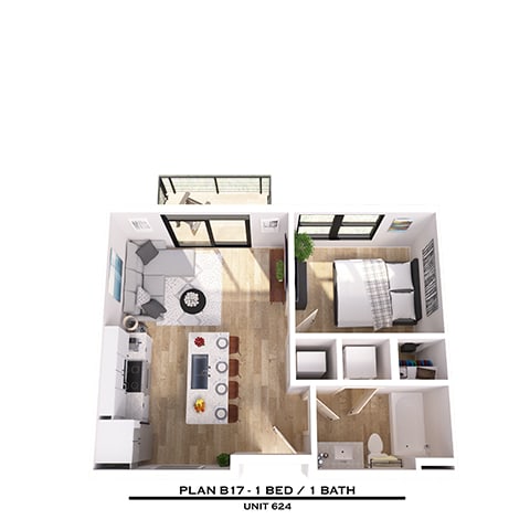 Floor Plan  B17 1X1