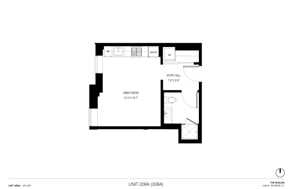 Floor Plan  A-A4 STUDIO