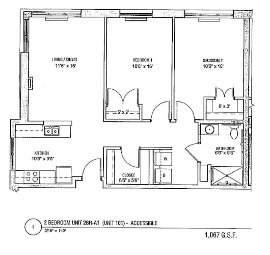 Floor Plan  the floor plan of the second level of the house showing the bedrooms and baths
