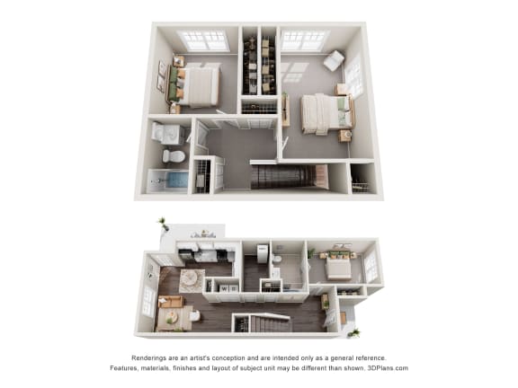 Floor Plan  3 bedroom 2 bath G at Pleasant View Estates, Griswold