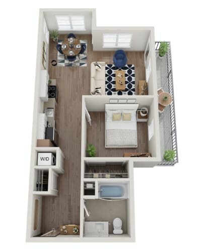 Floor Plan  The Morgan | PDX C