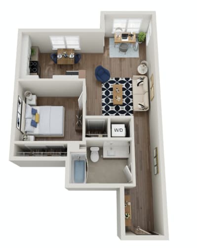 Floor Plan  The Morgan | PDX E