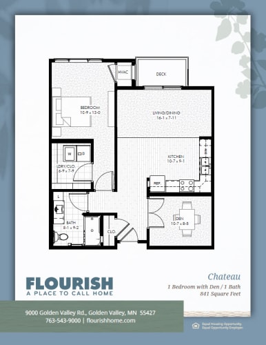 Floor Plan  Flourish Chateau Floor Plan