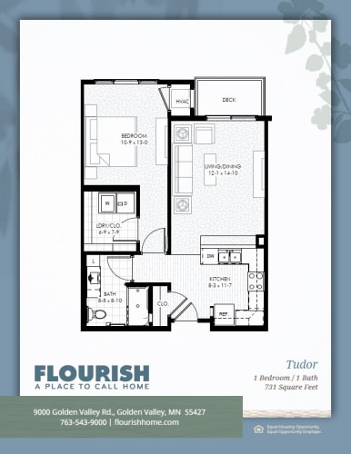 Floor Plan  Flourish Tudor Floor Plan