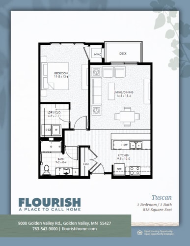 Floor Plan  Flourish Tuscan Floor Plan