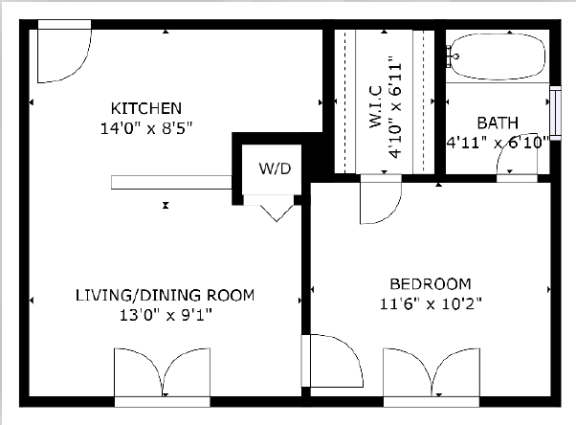 1-Bedroom Apartments in Old East Dallas | The Eastern