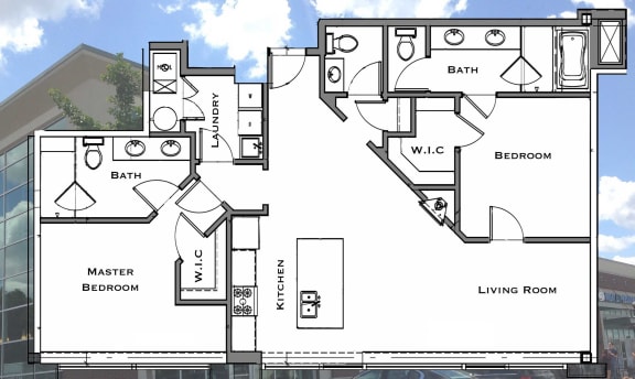 Floor Plan  dodge_loft_floorplan