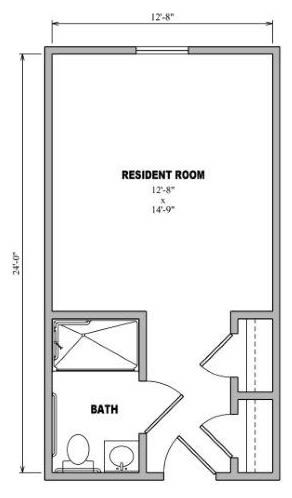 Floor Plan  Companion Studio at Spring Arbor of Apex in Apex, NC