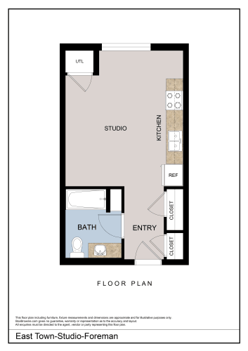 Floor Plan  Forman - Studio
