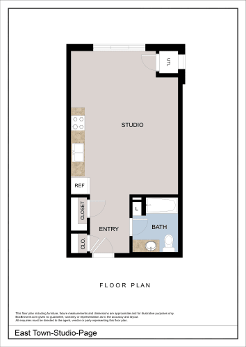 Floor Plan  Page - Studio