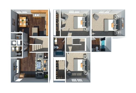 Floor Plan  Harmony Apartments at Columbus