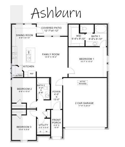 Floor Plan  a floor plan of a house