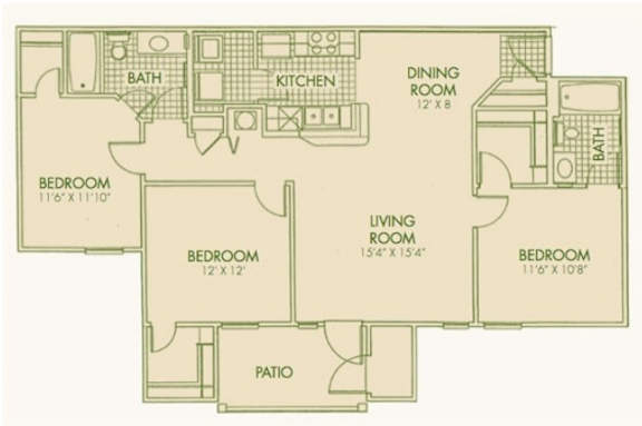 Floor Plan  organisation sector of a floor plan