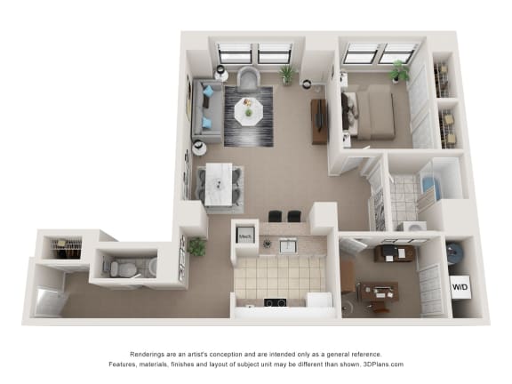Floor Plan  Floor plans of an apartment home in Philadelphia, PA