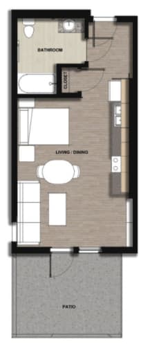 Floor Plan  Floor Plan Studio Type A