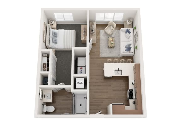 Floor Plan  102 ADA Floorplan