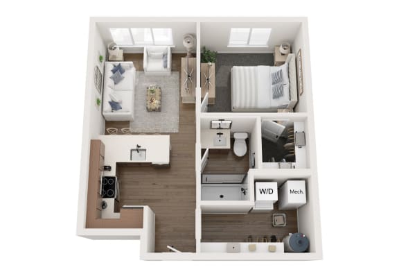 Floor Plan  104 Floorplan