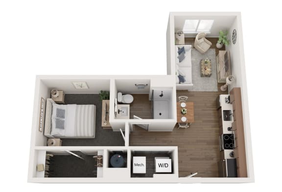 Floor Plan  105 Floorplan