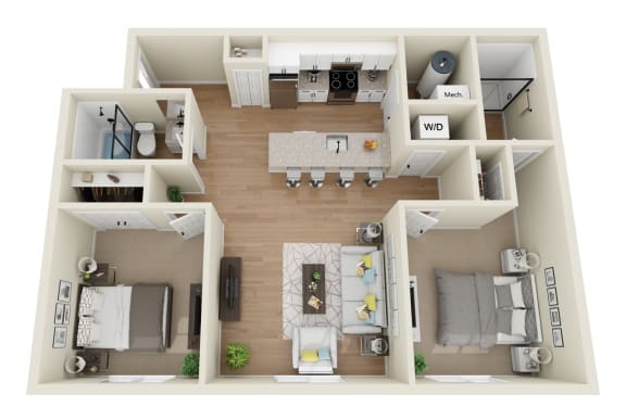 Floor Plan  204 Floorplan