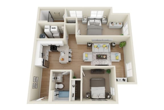 Floor Plan  206 Floorplan