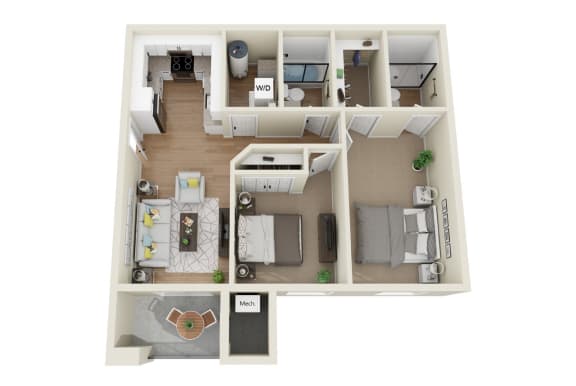 Floor Plan  208 Floorplan