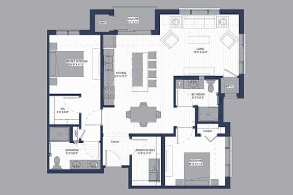Floor Plan  Willow