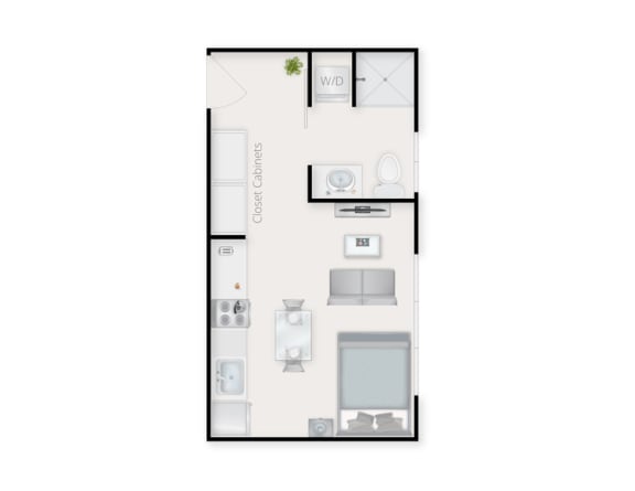 Floor Plan  Studio B Floor Plan Image