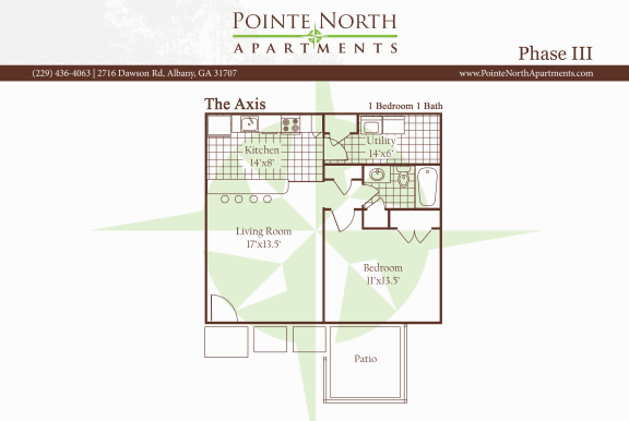 Floor Plan  Phase 3: 1 bedroom