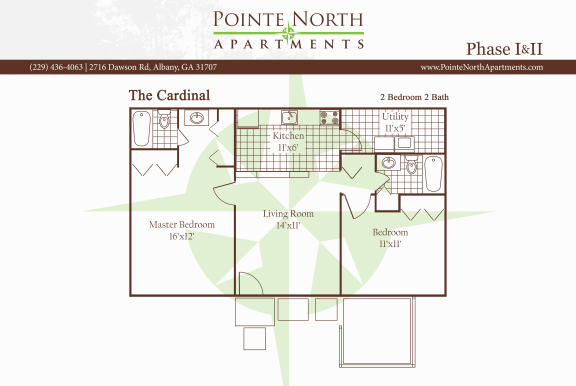 Floor Plan  Phase 1: 2 bedroom 2 bath