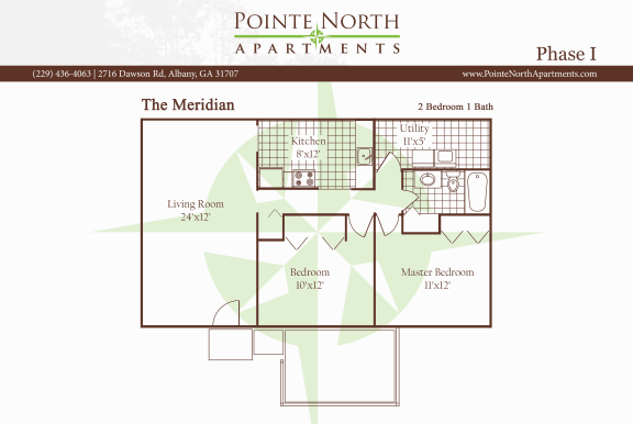 Floor Plan  Phase 1: 2 bedroom 1 bath