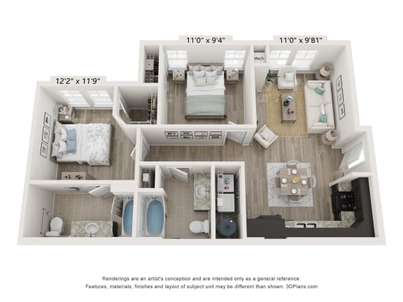 Floor Plan  Eddie Woodard