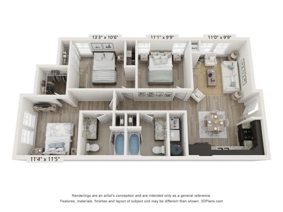 Floor Plan  Eddie Woodard
