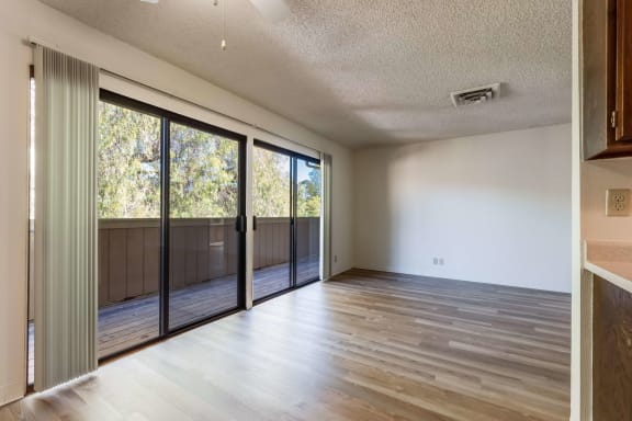 Floor Plan  dining and living area