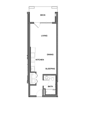Floor Plan  Studio floorplan