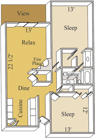 Floor Plan  Sierra Terrace