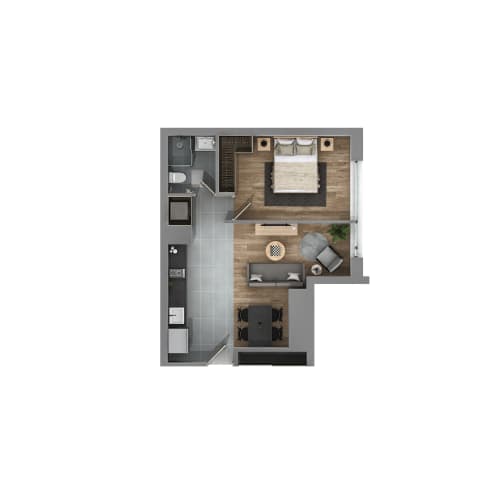 Floor Plan  bedroom floor plan an in 1 bed 1 bath
