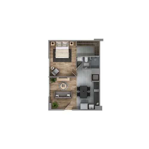 Floor Plan  bedroom floor plan an in 1 bed 1 bath