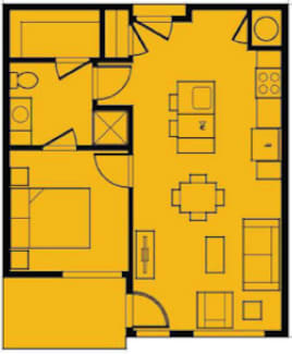 Floor Plan  1B