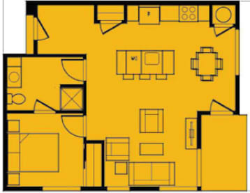 Floor Plan  1C