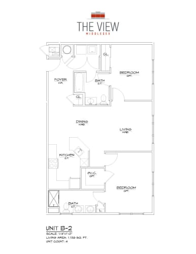Floor Plan  Unit B-2